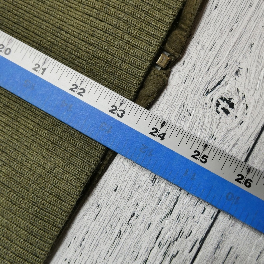 Pendleton Jacket Womens Medium Olive Green Leathe… - image 7